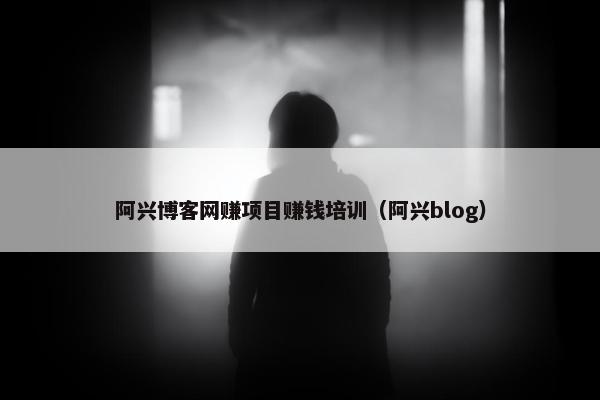 阿兴博客网赚项目赚钱培训（阿兴blog）