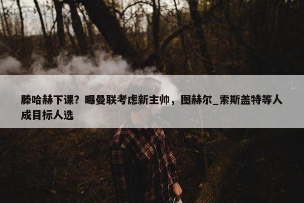 滕哈赫下课？曝曼联考虑新主帅，图赫尔_索斯盖特等人成目标人选